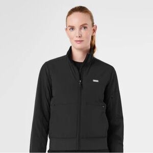 Women's Black Bomber Jacket